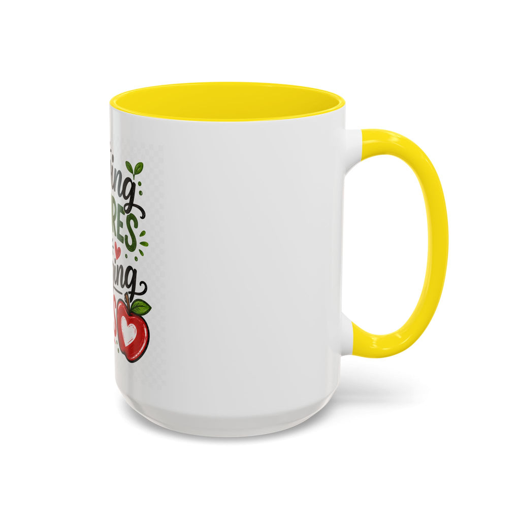 Growing Futures & Changing Lives Coffee Mug — Teacher Appreciation Accent Mug (11/15oz)