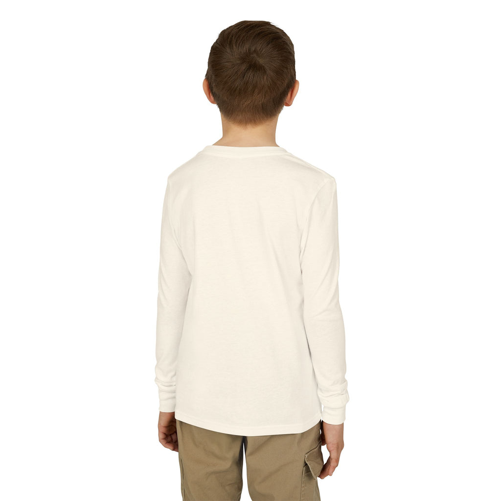 Youth Long Sleeve Tee — "Learning Never Goes Out of Style" Retro School Graphic