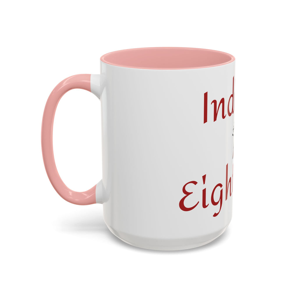 Indiana Cardinal Coffee Mug — State Bird Accent Mug (11/15oz)