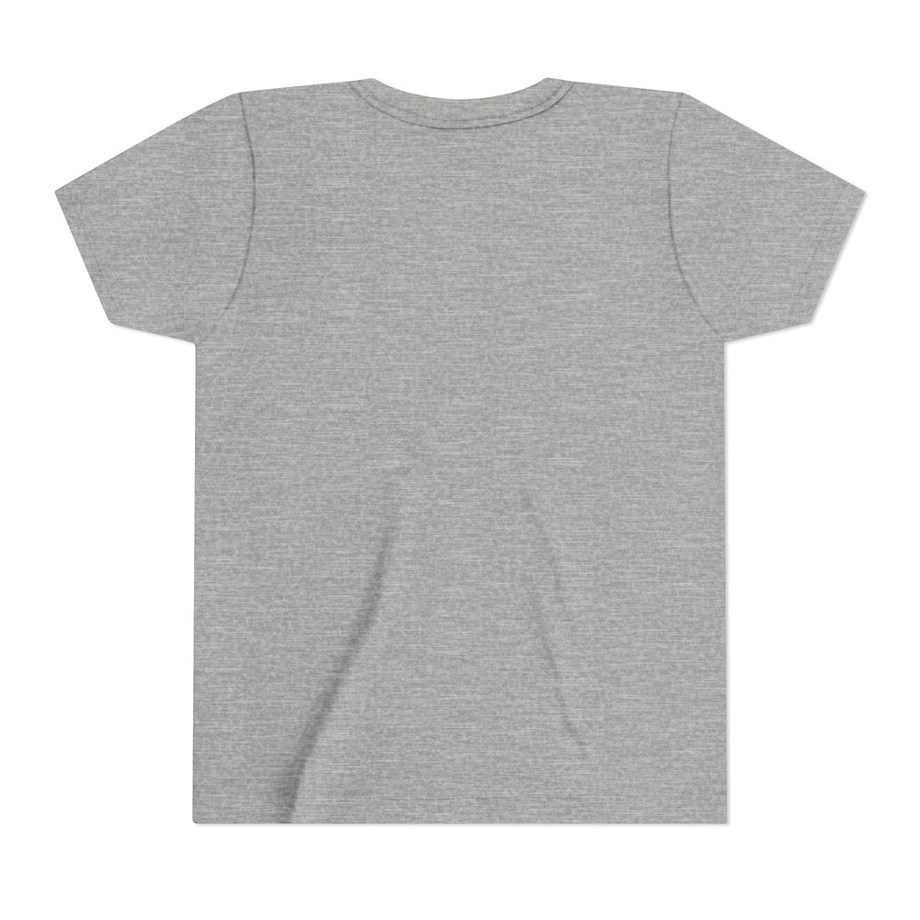 Youth Graphic Tee — Teen Boy Reading by Locker Illustration
