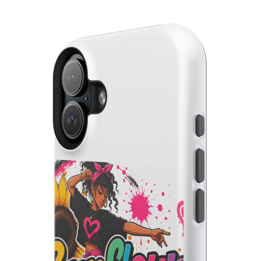 Sunflower Hip Hop Phone Case — Impact-Resistant Protective Case