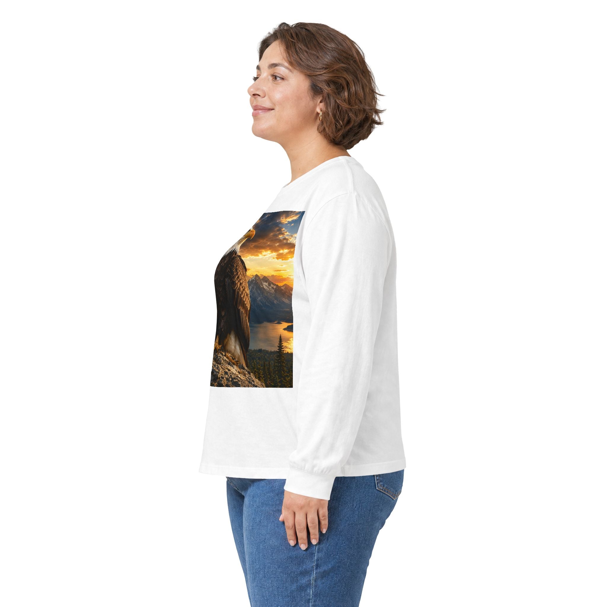 Eagle Sunset Long Sleeve Tee