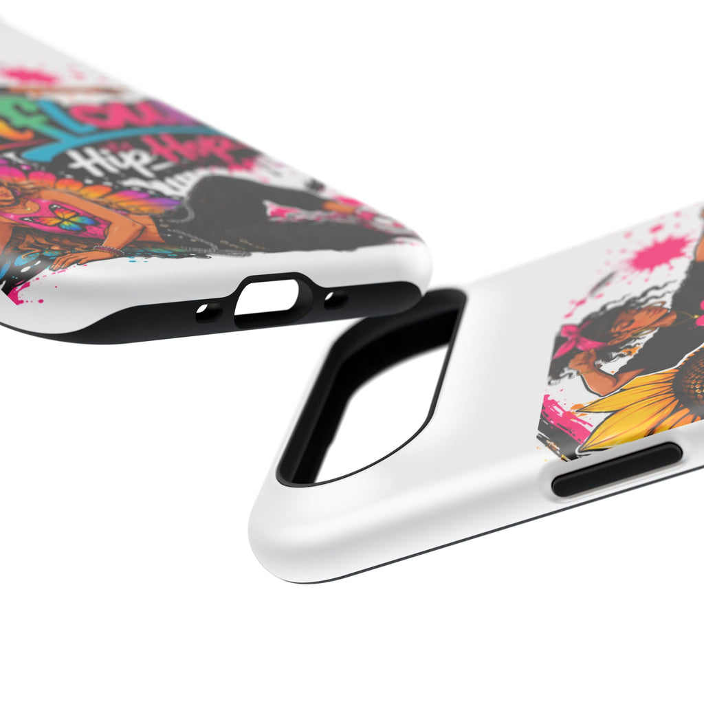 Sunflower Hip Hop Phone Case — Impact-Resistant Protective Case