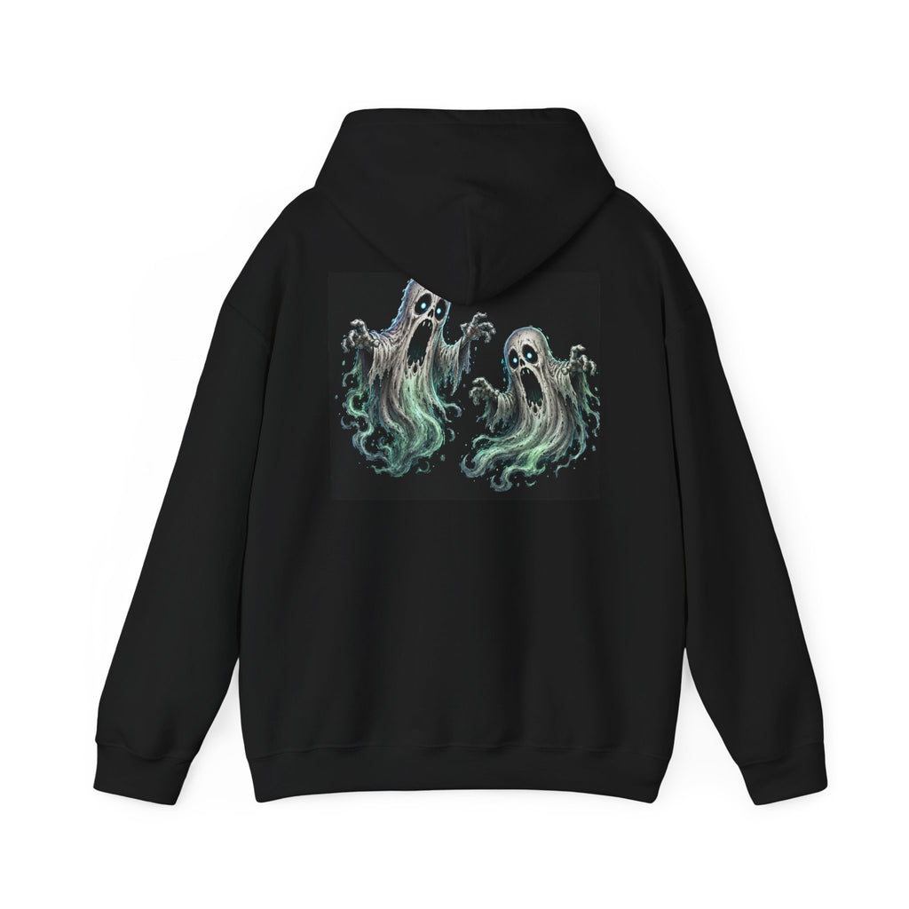Ghostly Friends Hoodie — Cute Spooky Ghosts Graphic Pullover