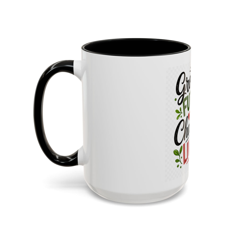 Growing Futures & Changing Lives Coffee Mug — Teacher Appreciation Accent Mug (11/15oz)