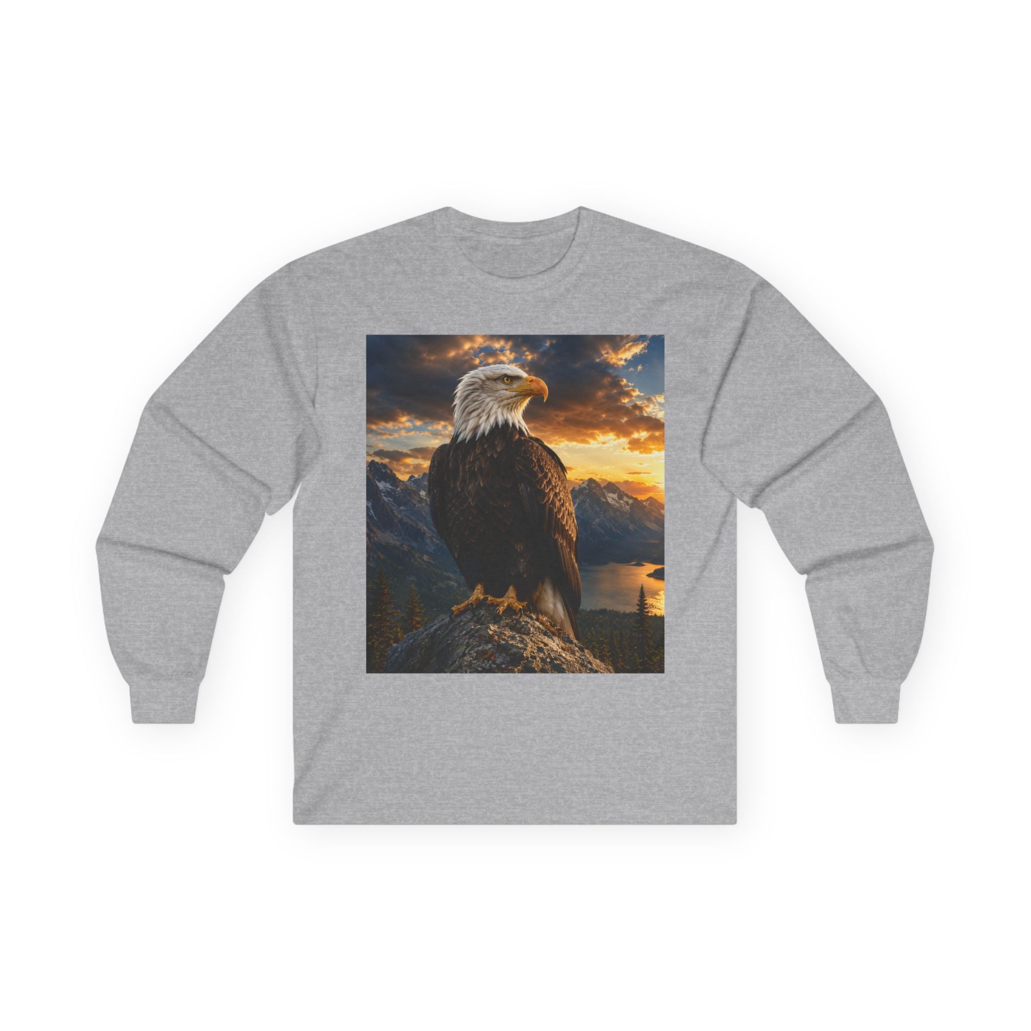 Eagle Sunset Long Sleeve Tee
