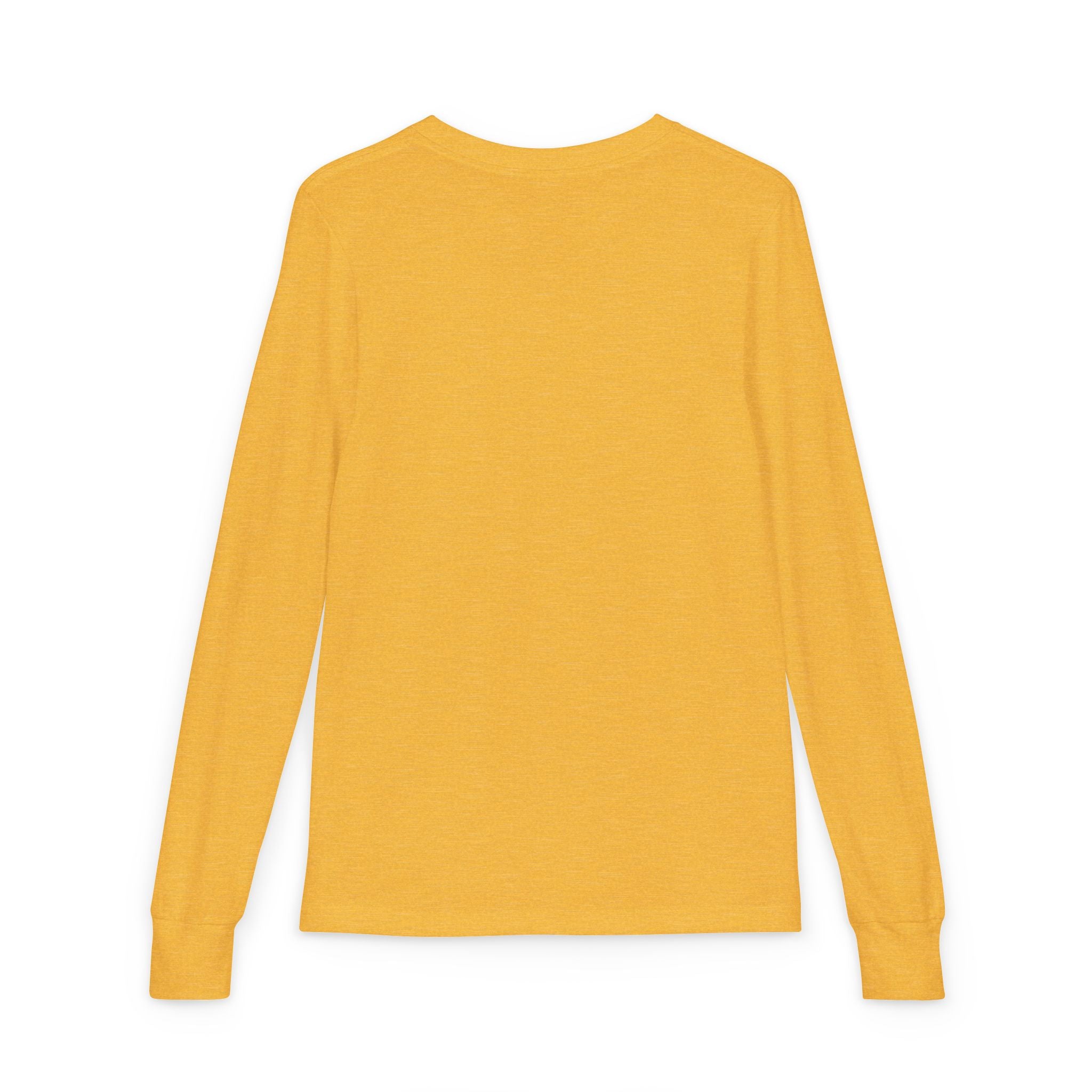 Youth Long Sleeve Tee — Colorful Skateboard & Sneakers Graphic