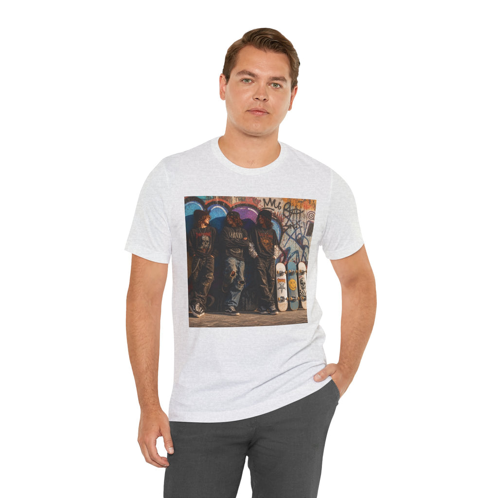 Skate Crew Graphic Tee – Urban Skateboard Art T‑Shirt