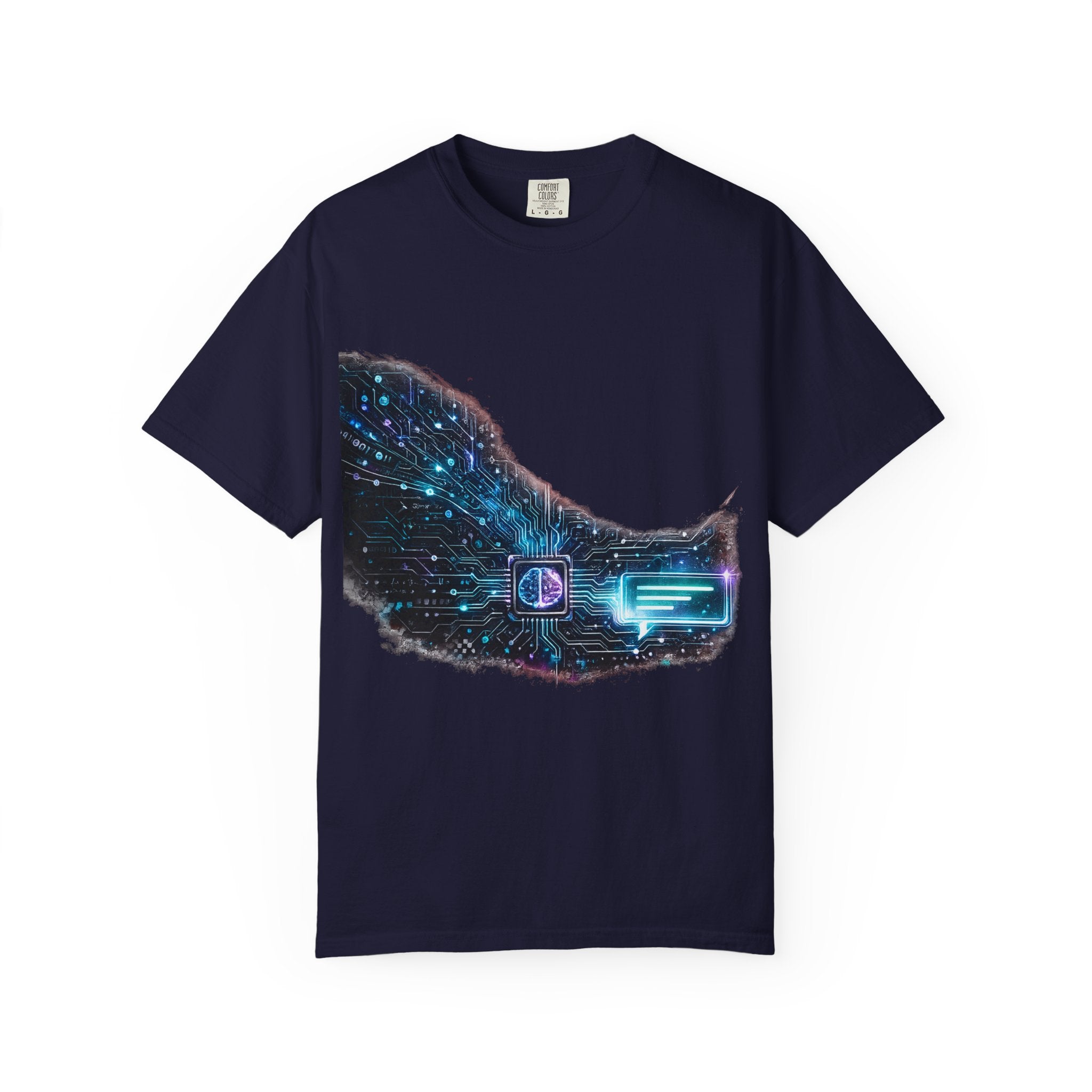 Galaxy Circuit T‑Shirt — Cosmic Tech Graphic Tee