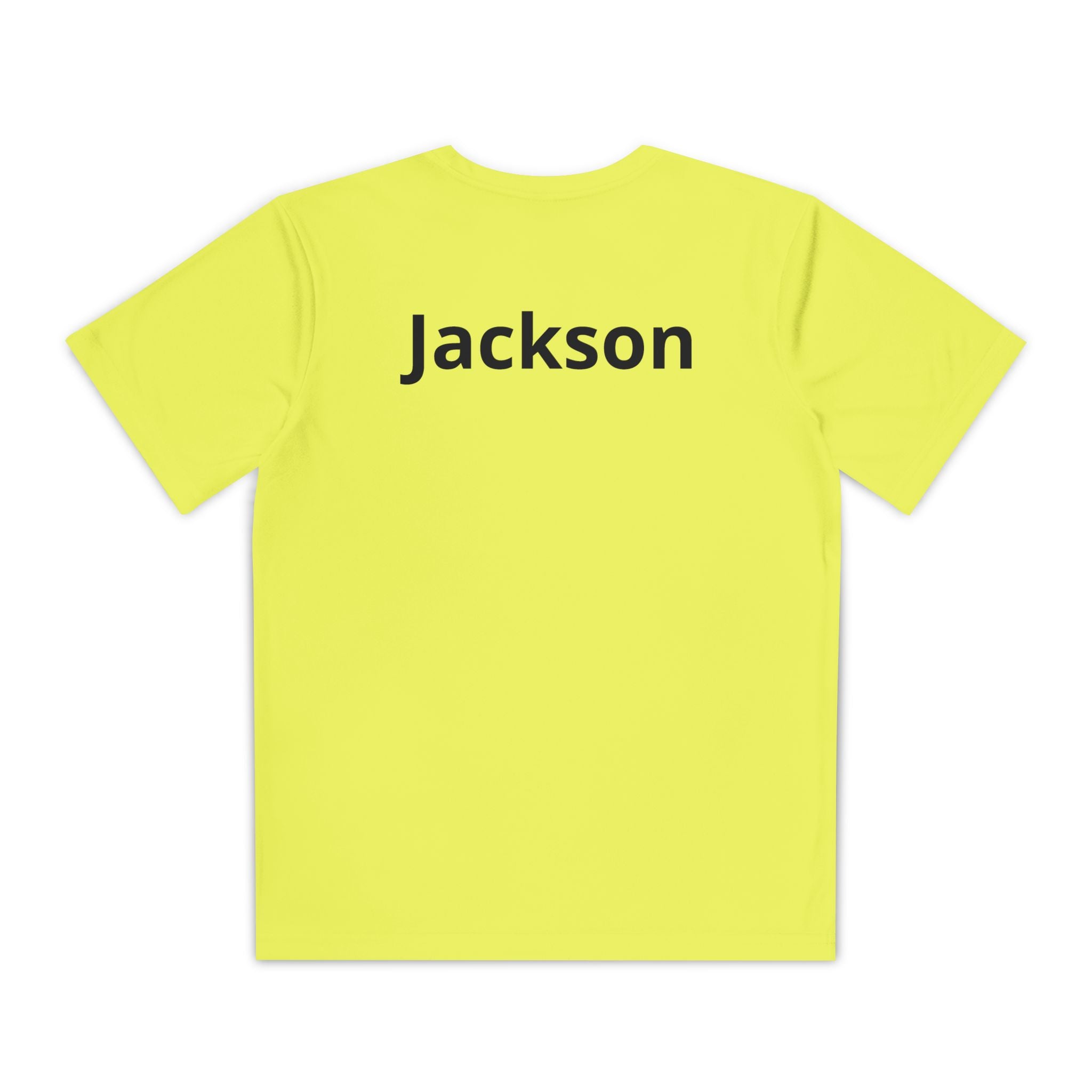 Youth Basketball Tee, Back to School — "Focus Work Win" Personalized Name Jersey