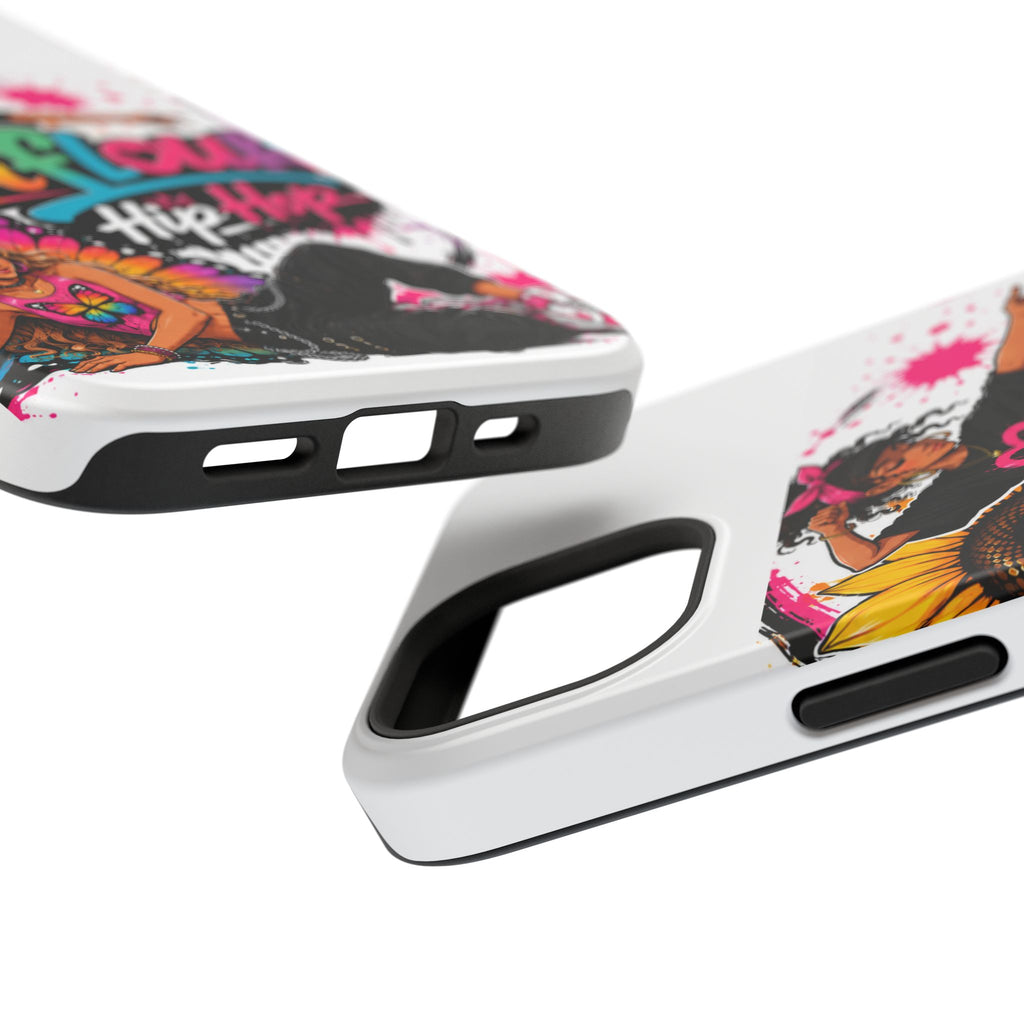 Sunflower Hip Hop Phone Case — Impact-Resistant Protective Case