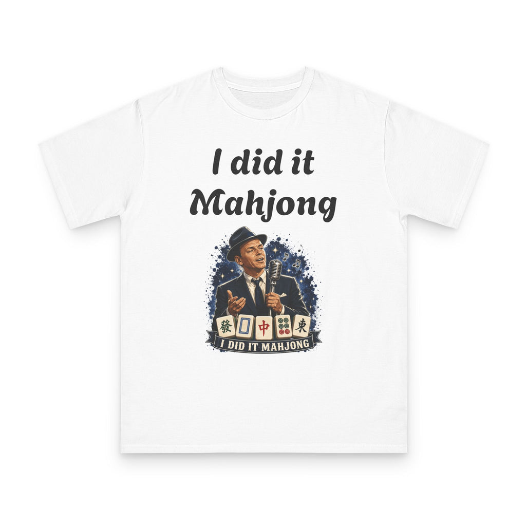 Mahjong Victory T-Shirt — "I Did It Mahjong" Retro Winner Tee