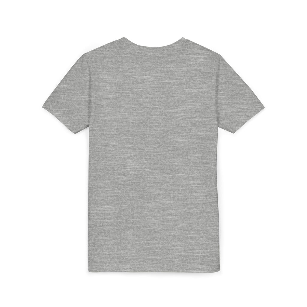 Youth Graphic Tee — Teen Boy Reading by Locker Illustration