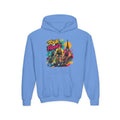 Tour de France Youth Hoodie — Colorful Cycling Graphic Sweatshirt