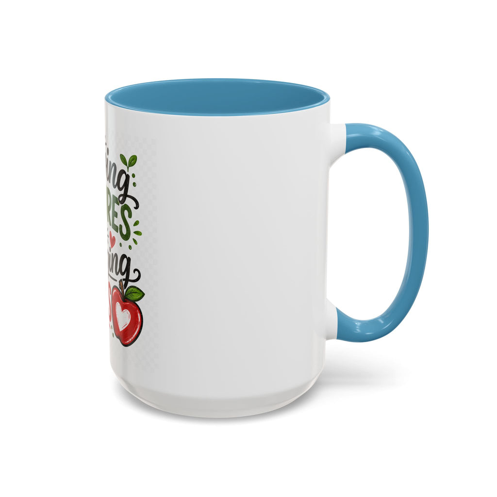 Growing Futures & Changing Lives Coffee Mug — Teacher Appreciation Accent Mug (11/15oz)