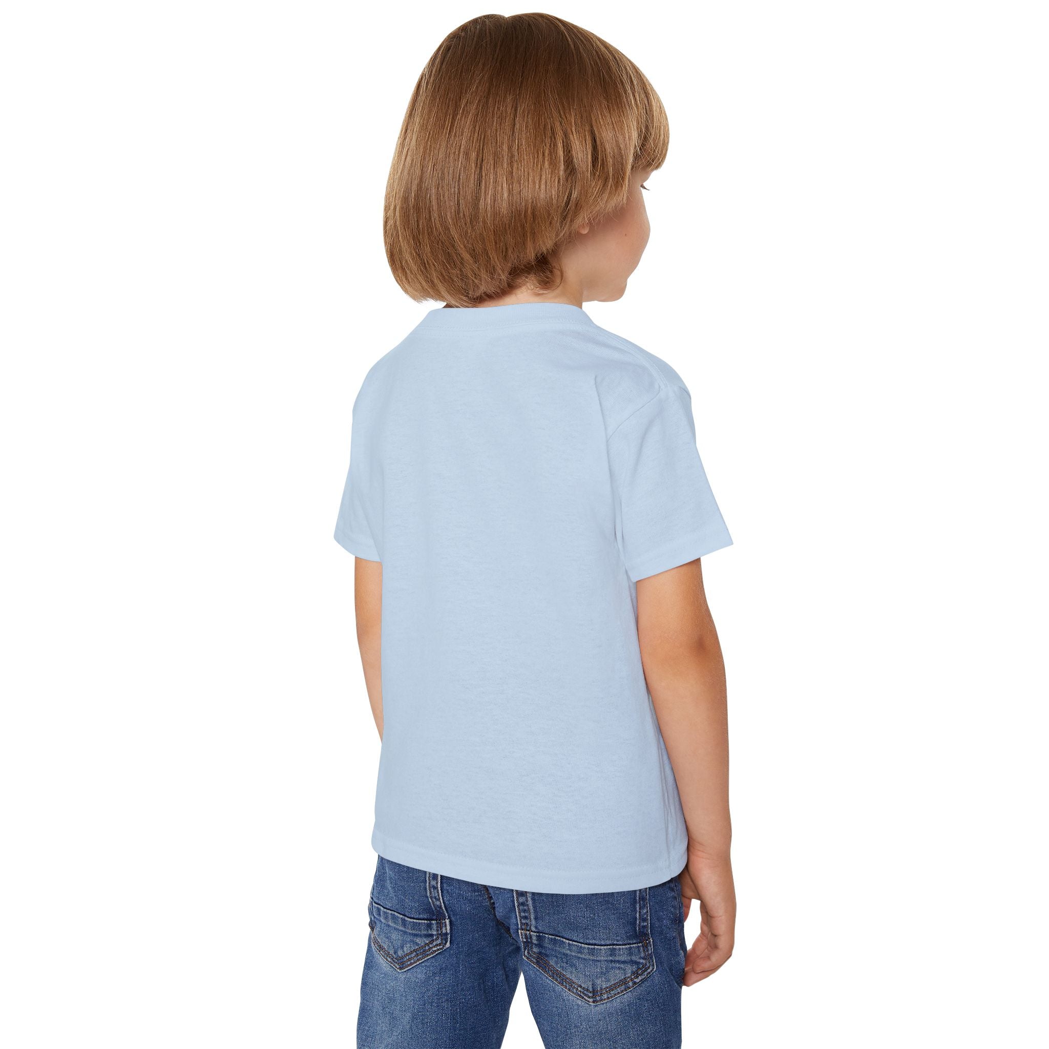 Toddler T-Shirt — "Kindergarten Crew 2026" Colorful Crayons & Blocks Back-to-School Tee