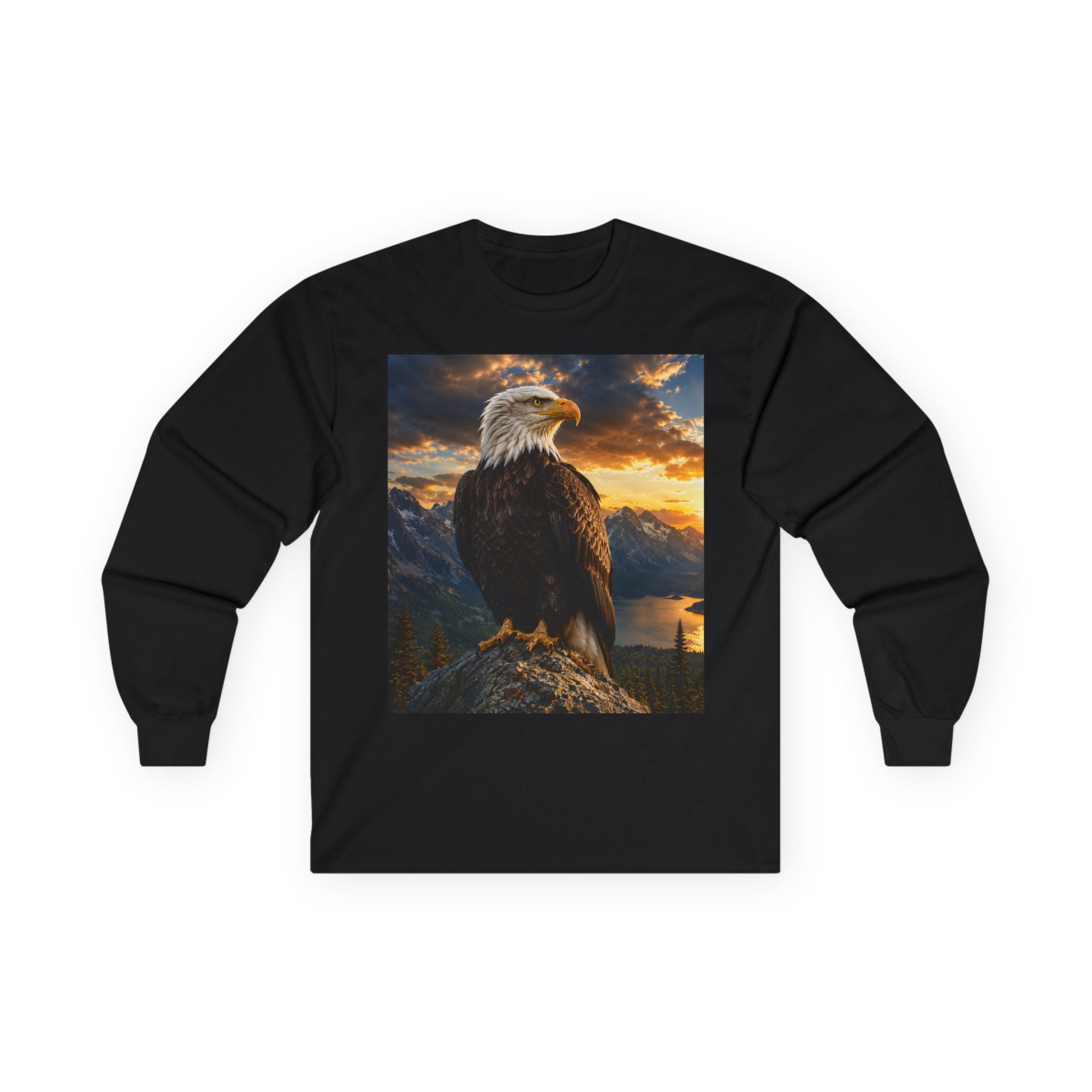 Eagle Sunset Long Sleeve Tee