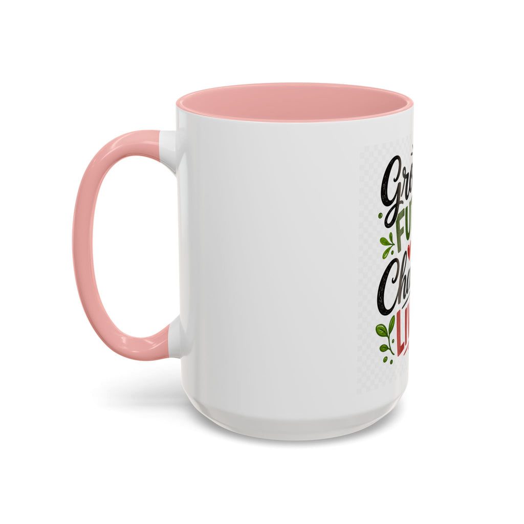 Growing Futures & Changing Lives Coffee Mug — Teacher Appreciation Accent Mug (11/15oz)
