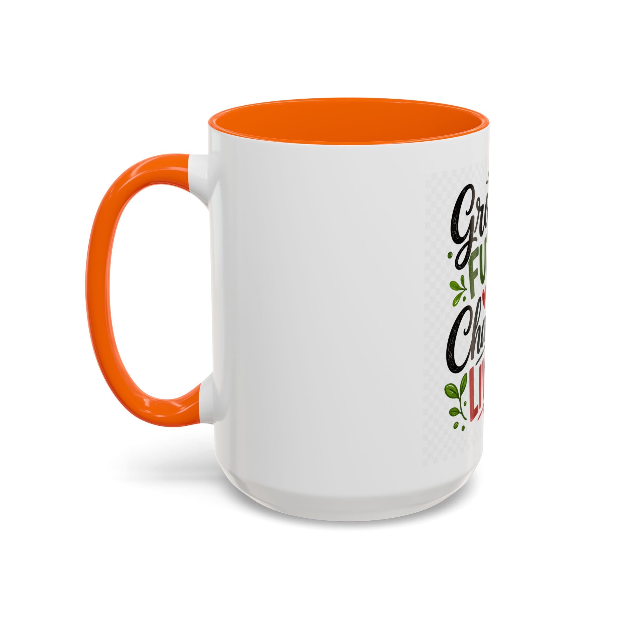Growing Futures & Changing Lives Coffee Mug — Teacher Appreciation Accent Mug (11/15oz)