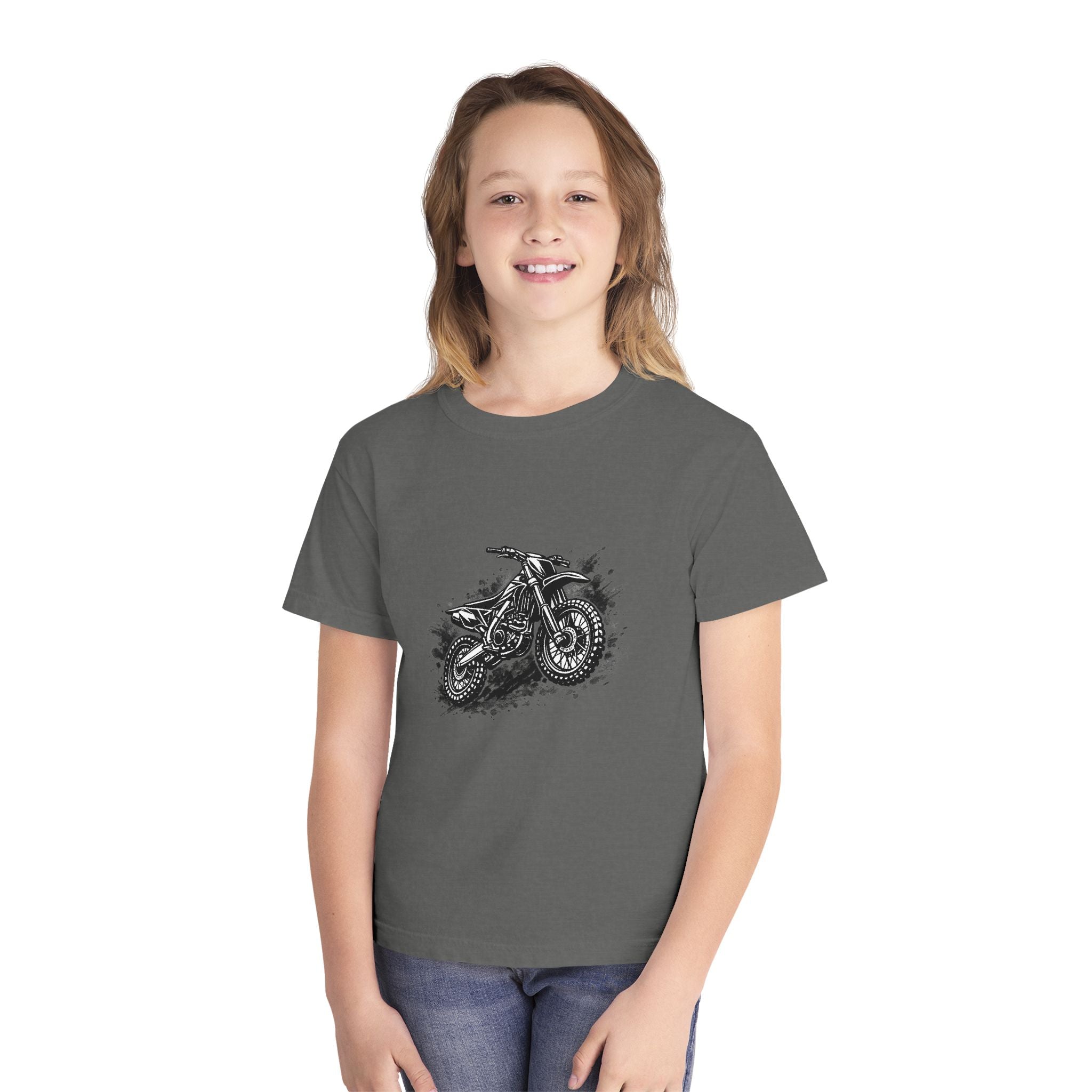 Youth Tee — Dirt Bike Motocross Graphic Shirt