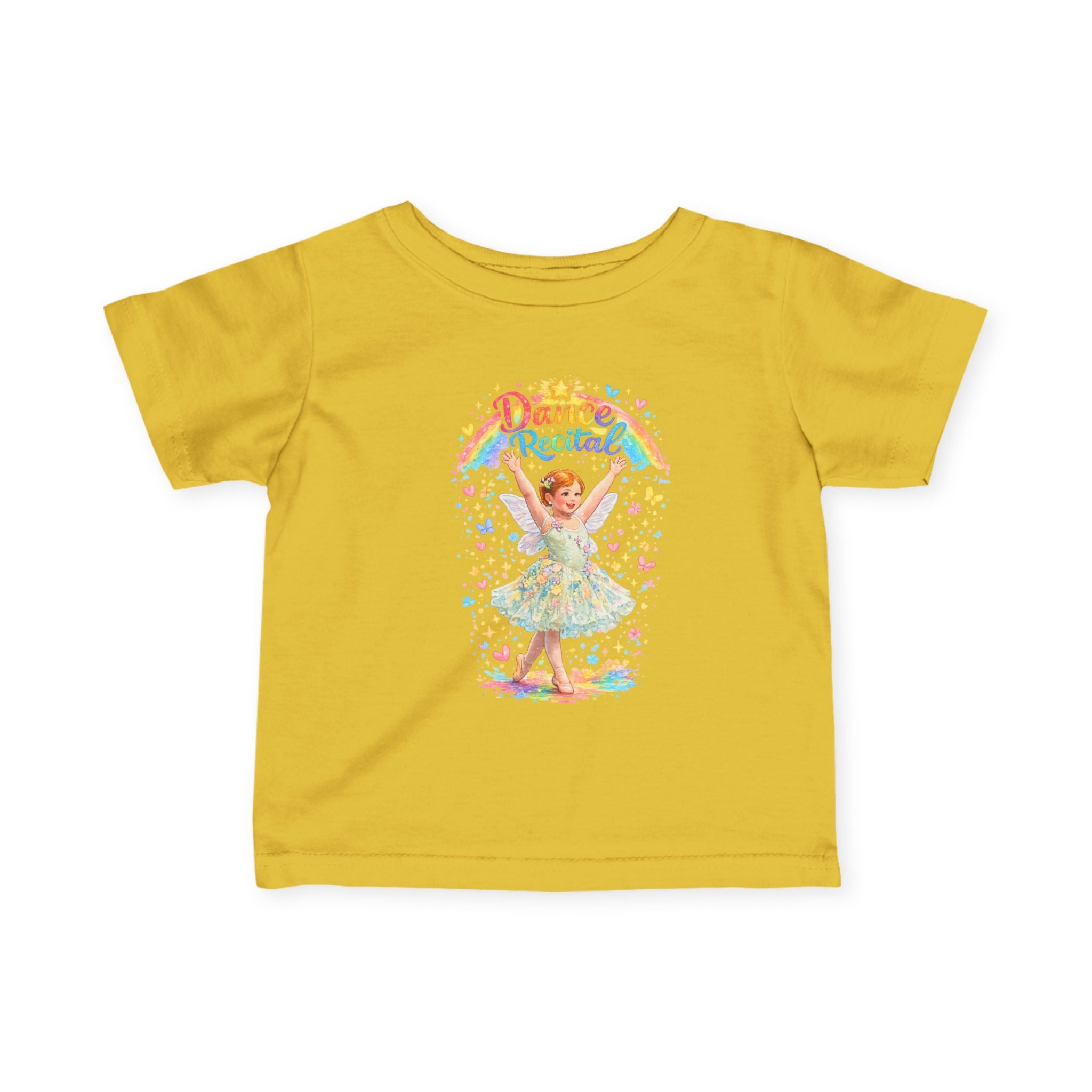 Infant Tee — Personalized 'Dance Recital' Ballerina Baby Shirt