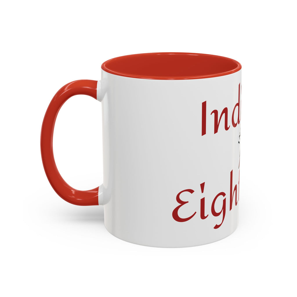 Indiana Cardinal Coffee Mug — State Bird Accent Mug (11/15oz)