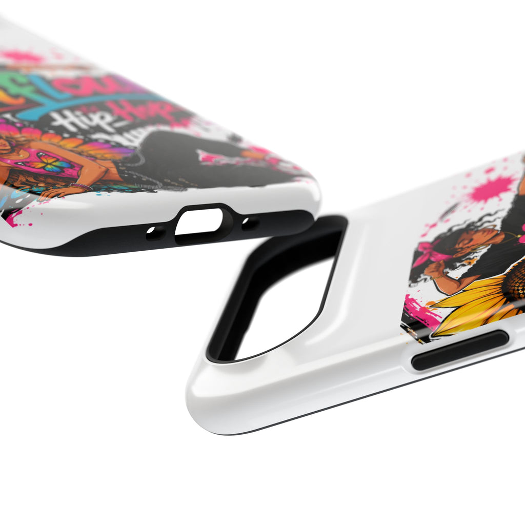 Sunflower Hip Hop Phone Case — Impact-Resistant Protective Case