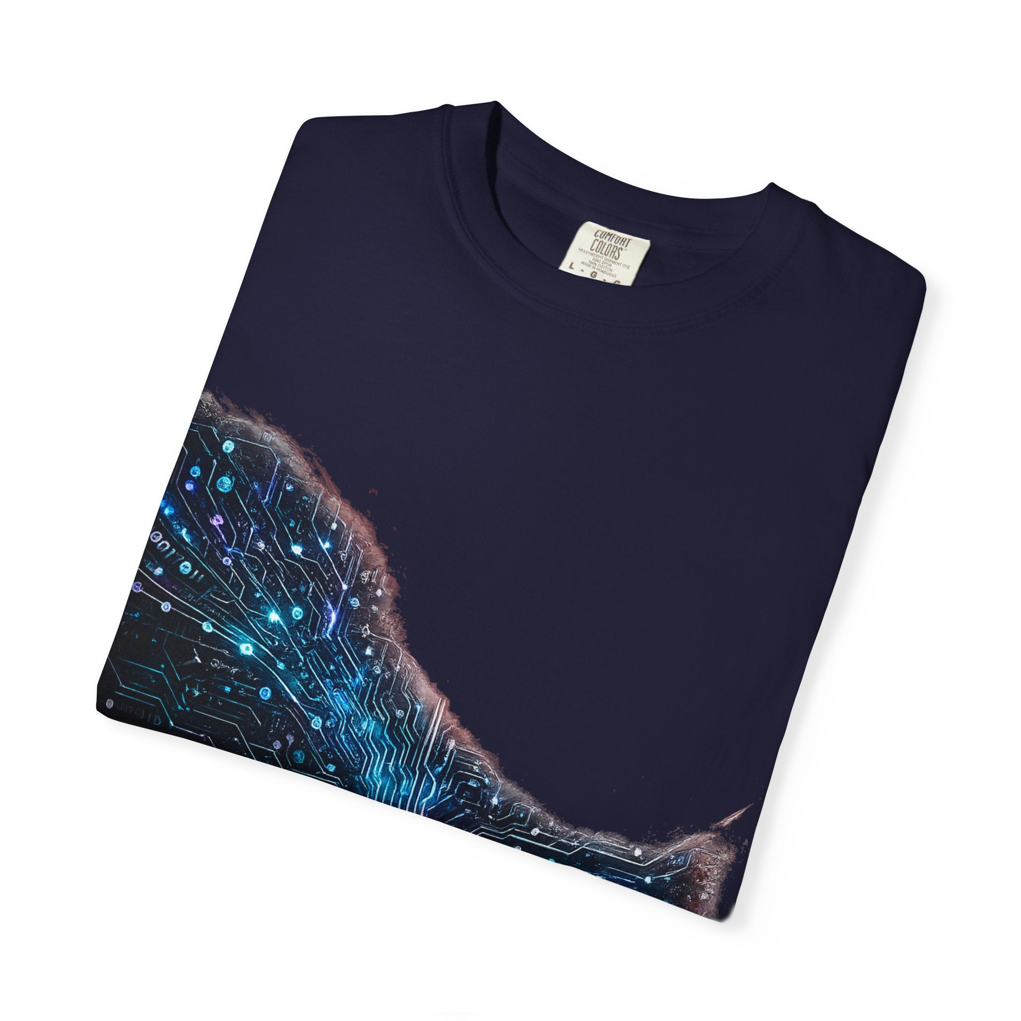Galaxy Circuit T‑Shirt — Cosmic Tech Graphic Tee