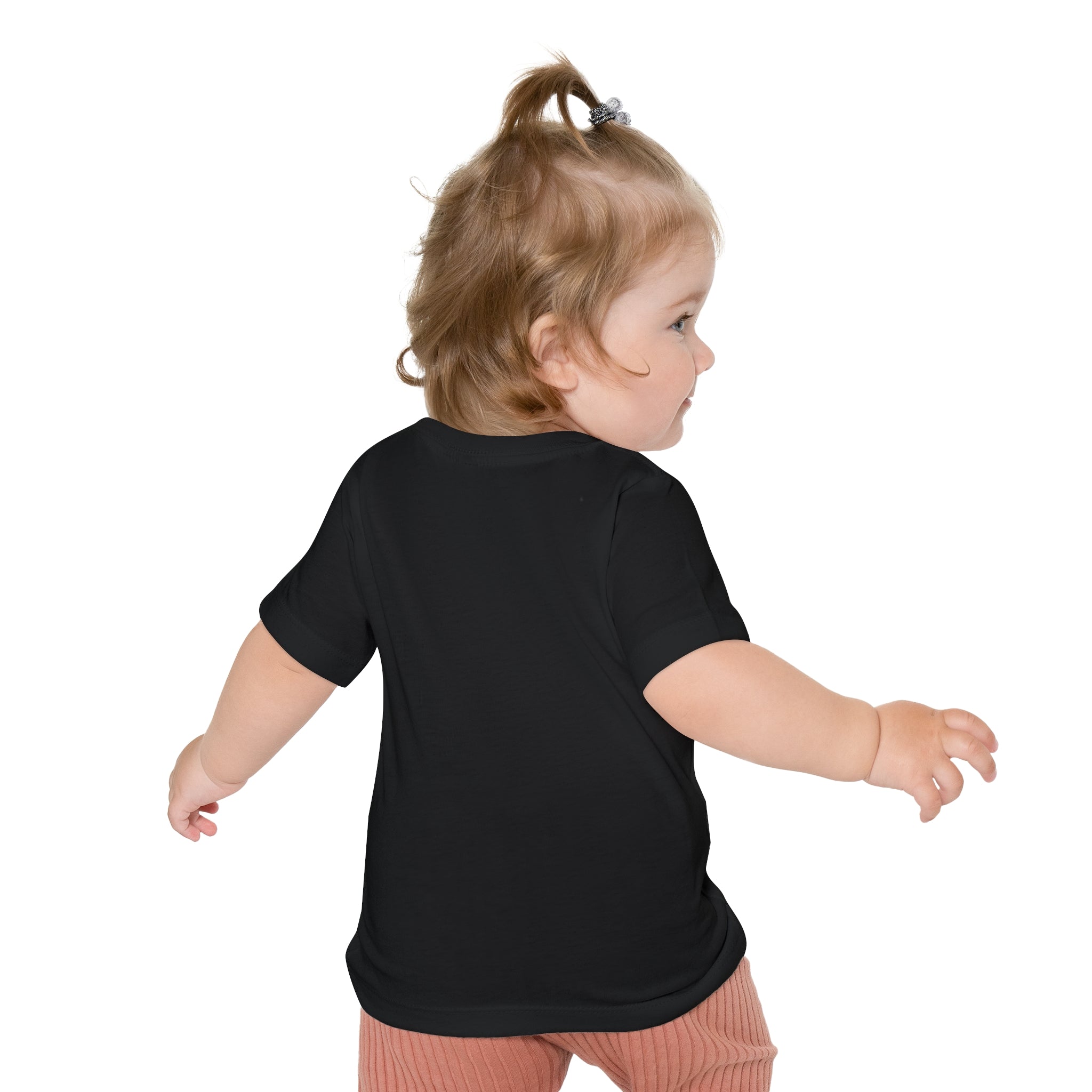 Baby T-Shirt — Colorful Rainbow Donkey Cute Farm Animal Tee for Infants