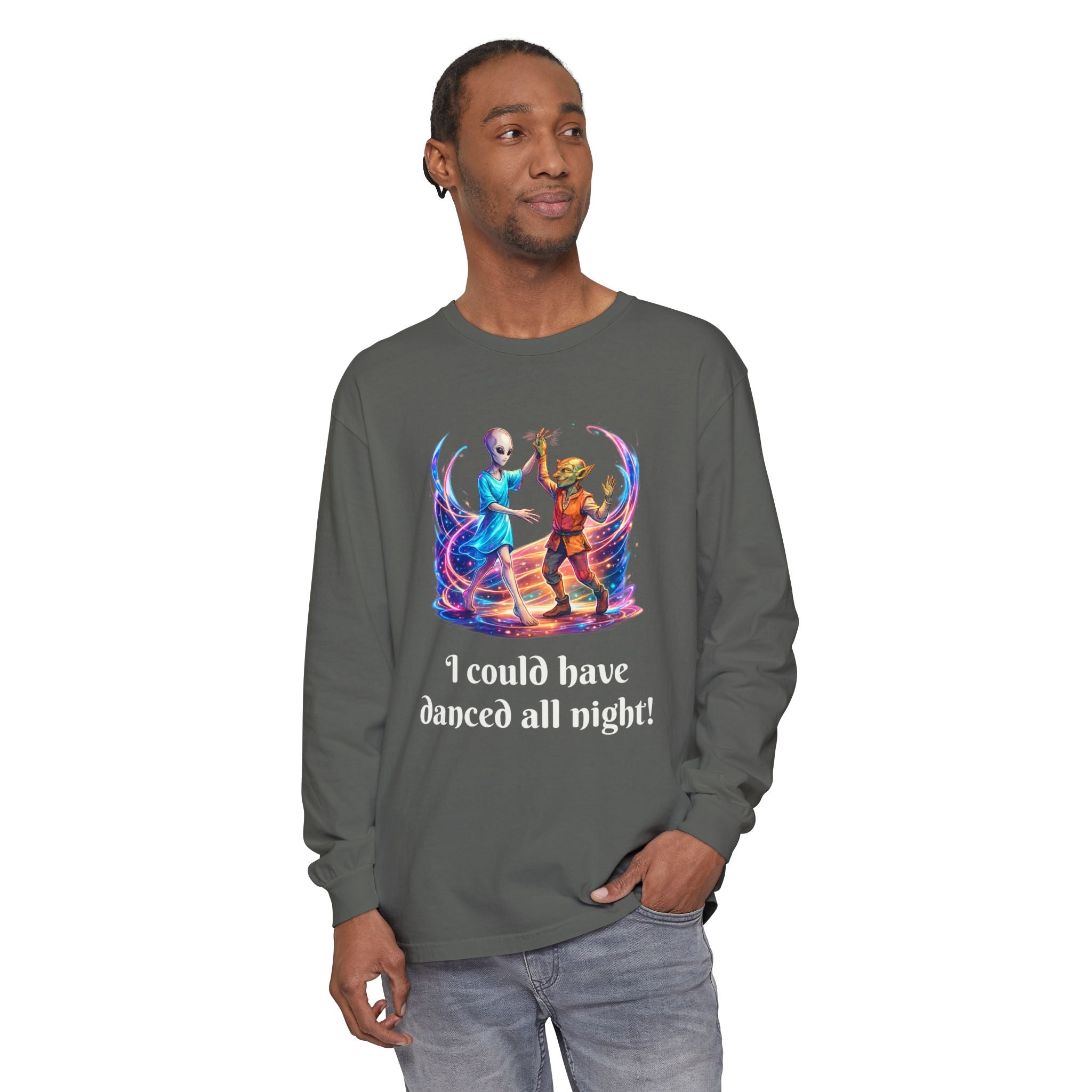 Dance All Night Long Sleeve Tee