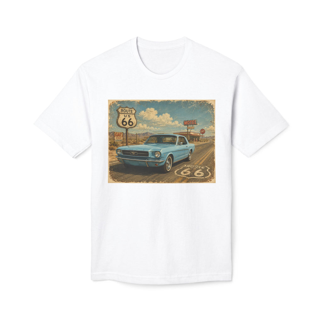 Cruisin' My Way Into 60 T-Shirt — Vintage Route 66 Classic Car Birthday Tee