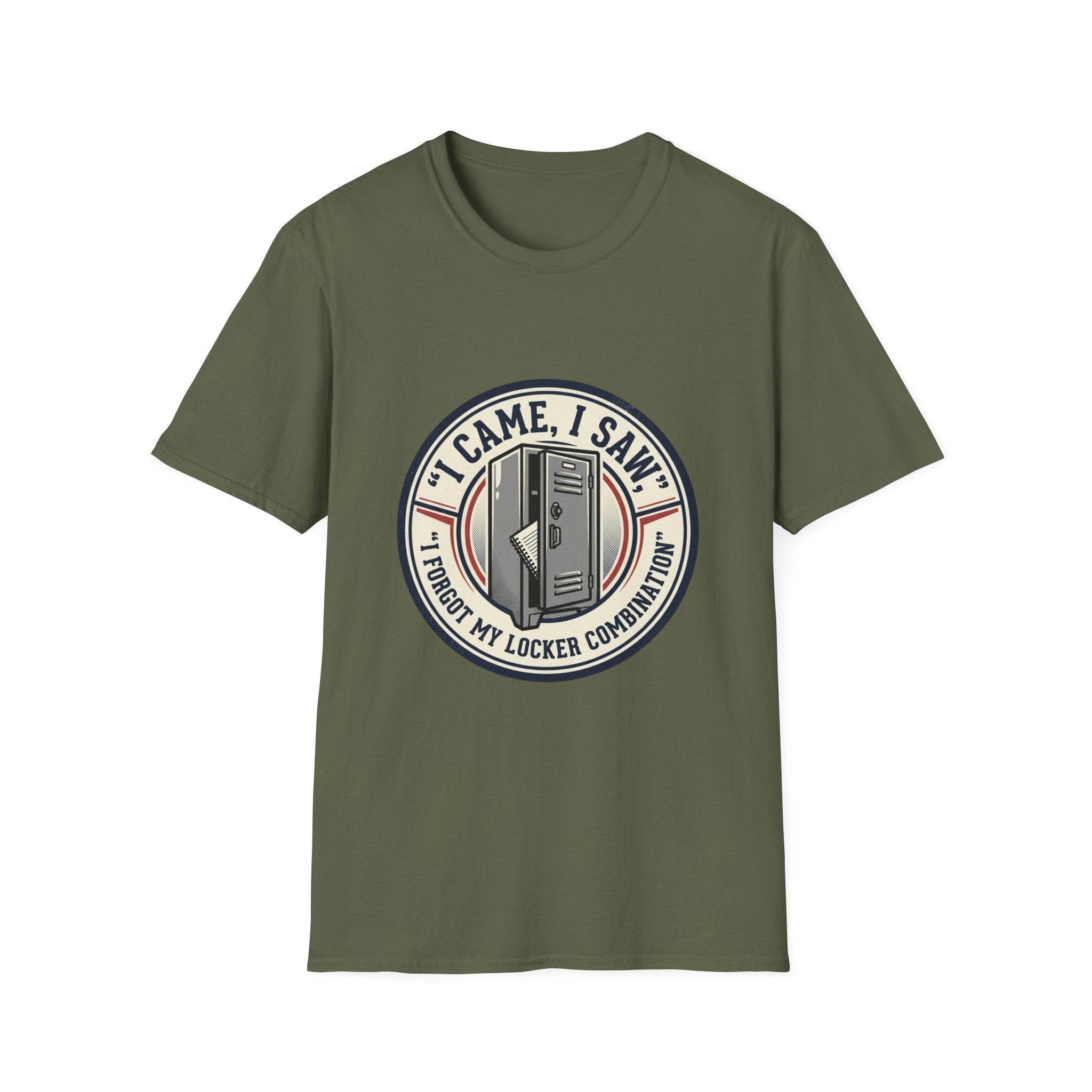 Locker Community T‑Shirt — “I Came, I Saw, I Tidied My Locker” Vintage Locker Room Tee