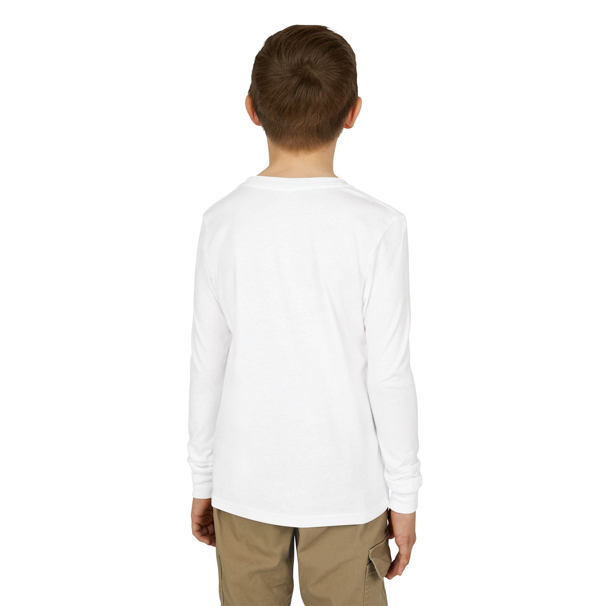 Youth Long Sleeve Tee — "Learning Never Goes Out of Style" Retro School Graphic