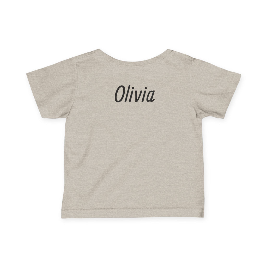 Infant Tee — Personalized 'Dance Recital' Ballerina Baby Shirt