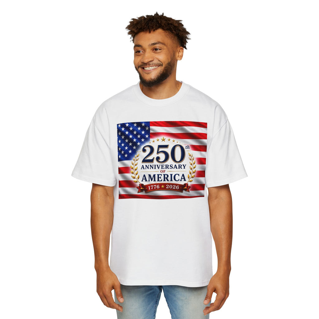 250th Anniversary of America T-Shirt — Patriotic Flag Tee (1776–2026)