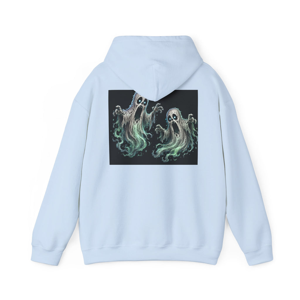 Ghostly Friends Hoodie — Cute Spooky Ghosts Graphic Pullover