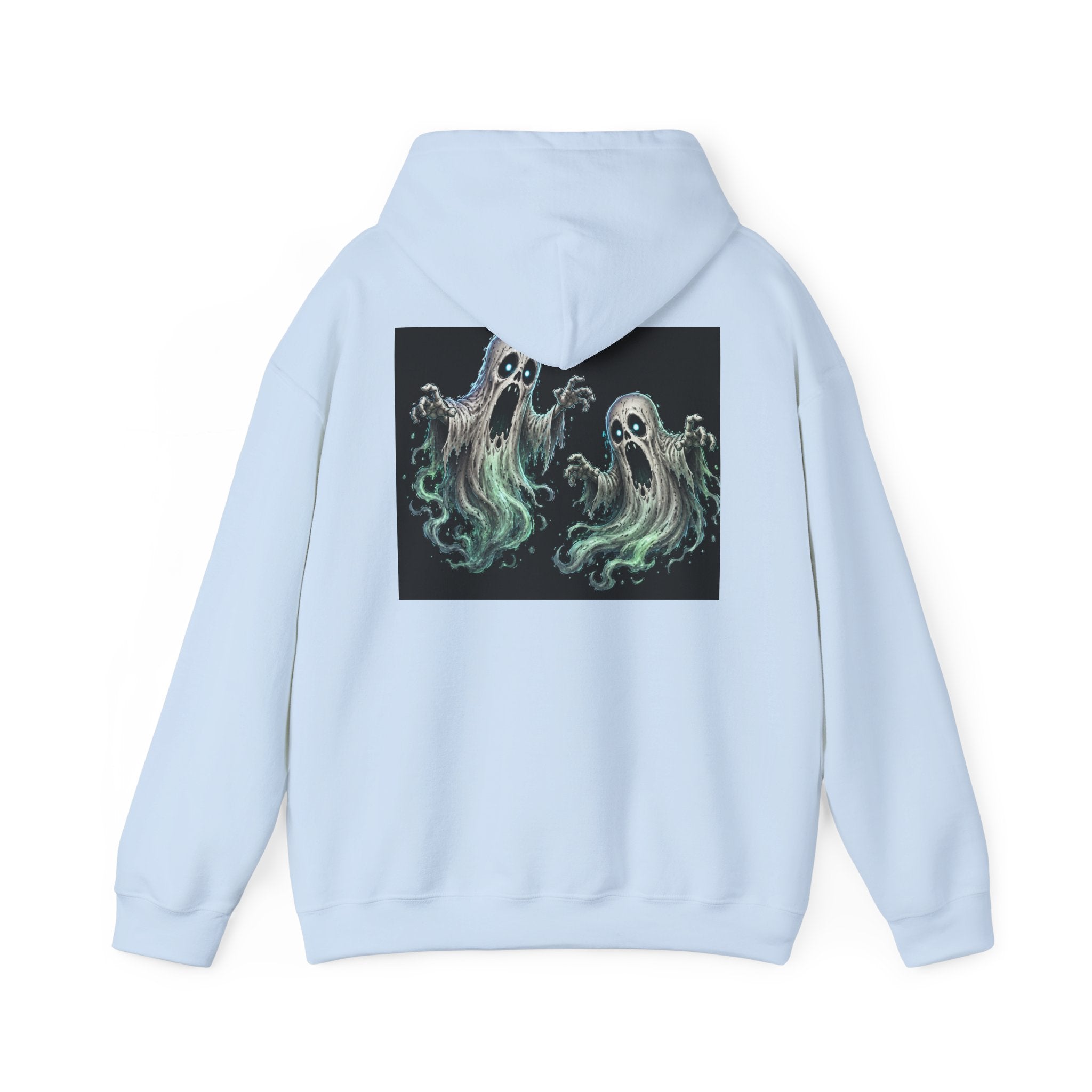 Ghostly Friends Hoodie — Cute Spooky Ghosts Graphic Pullover