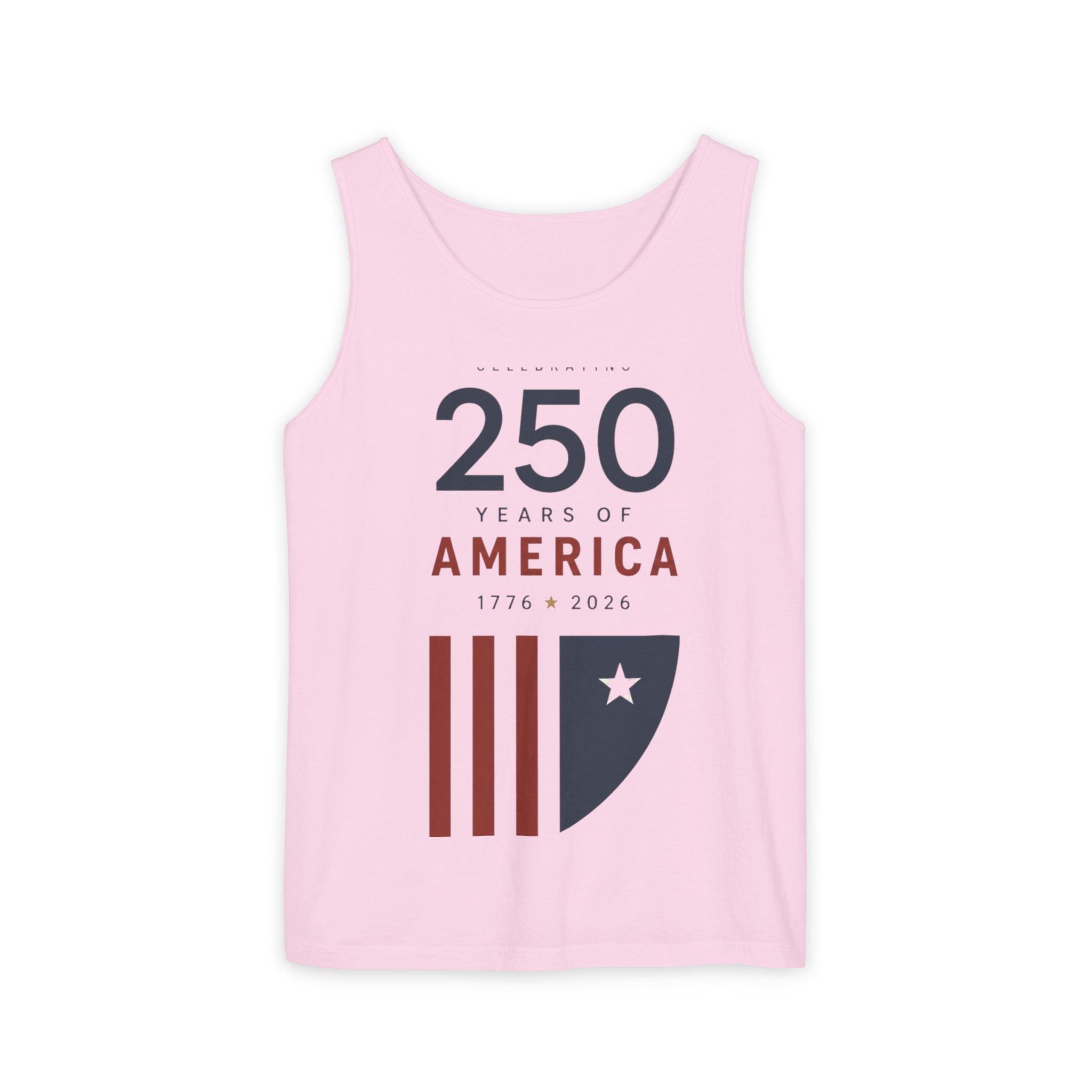 250 Years of America Tank Top — Patriotic 1776–2026 Anniversary Graphic Tank