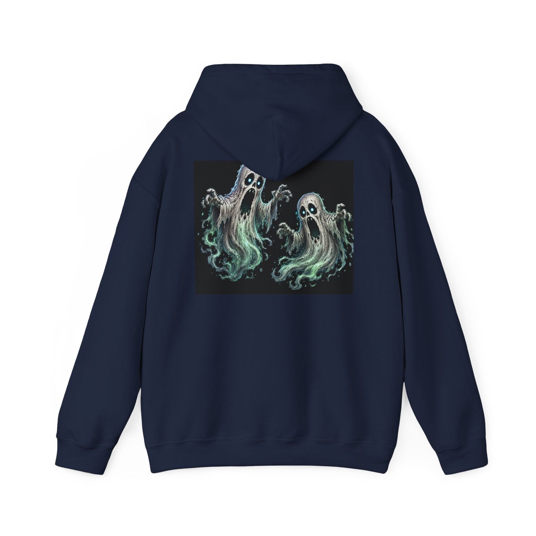Ghostly Friends Hoodie — Cute Spooky Ghosts Graphic Pullover
