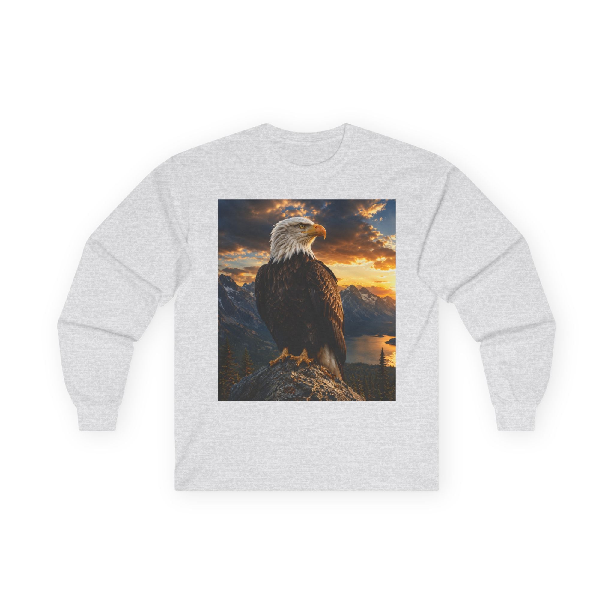 Eagle Sunset Long Sleeve Tee