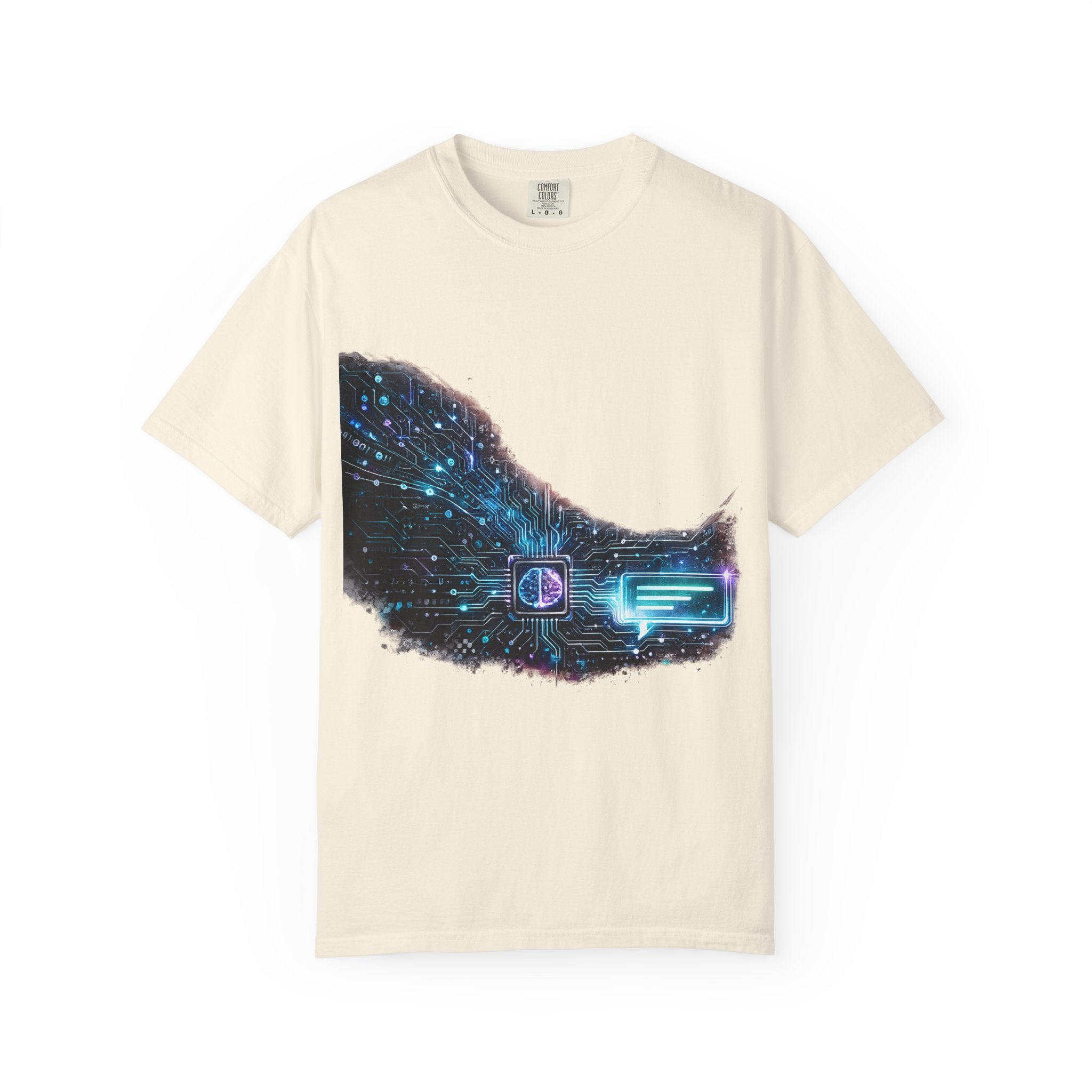 Galaxy Circuit T‑Shirt — Cosmic Tech Graphic Tee