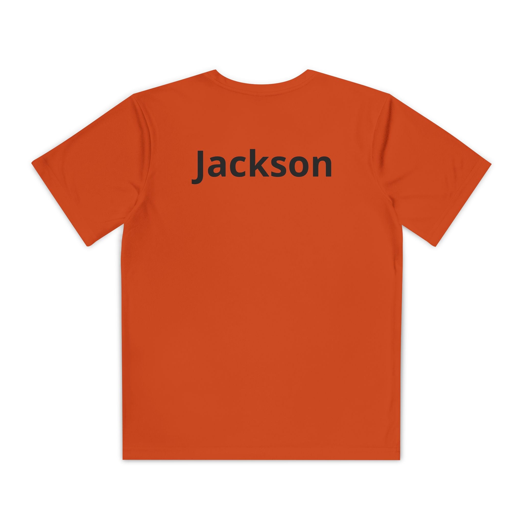 Youth Basketball Tee, Back to School — "Focus Work Win" Personalized Name Jersey