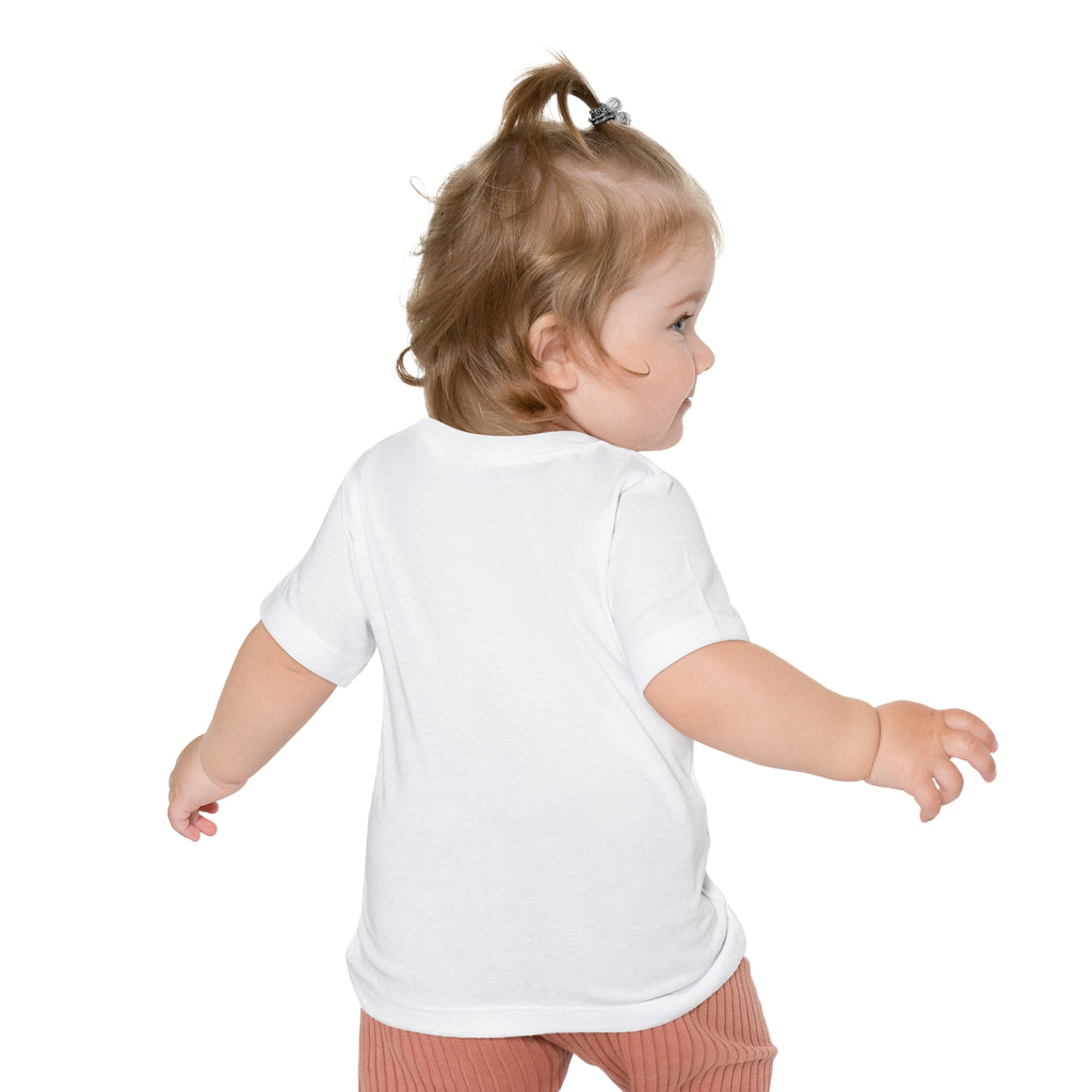 Baby T-Shirt — Colorful Rainbow Donkey Cute Farm Animal Tee for Infants