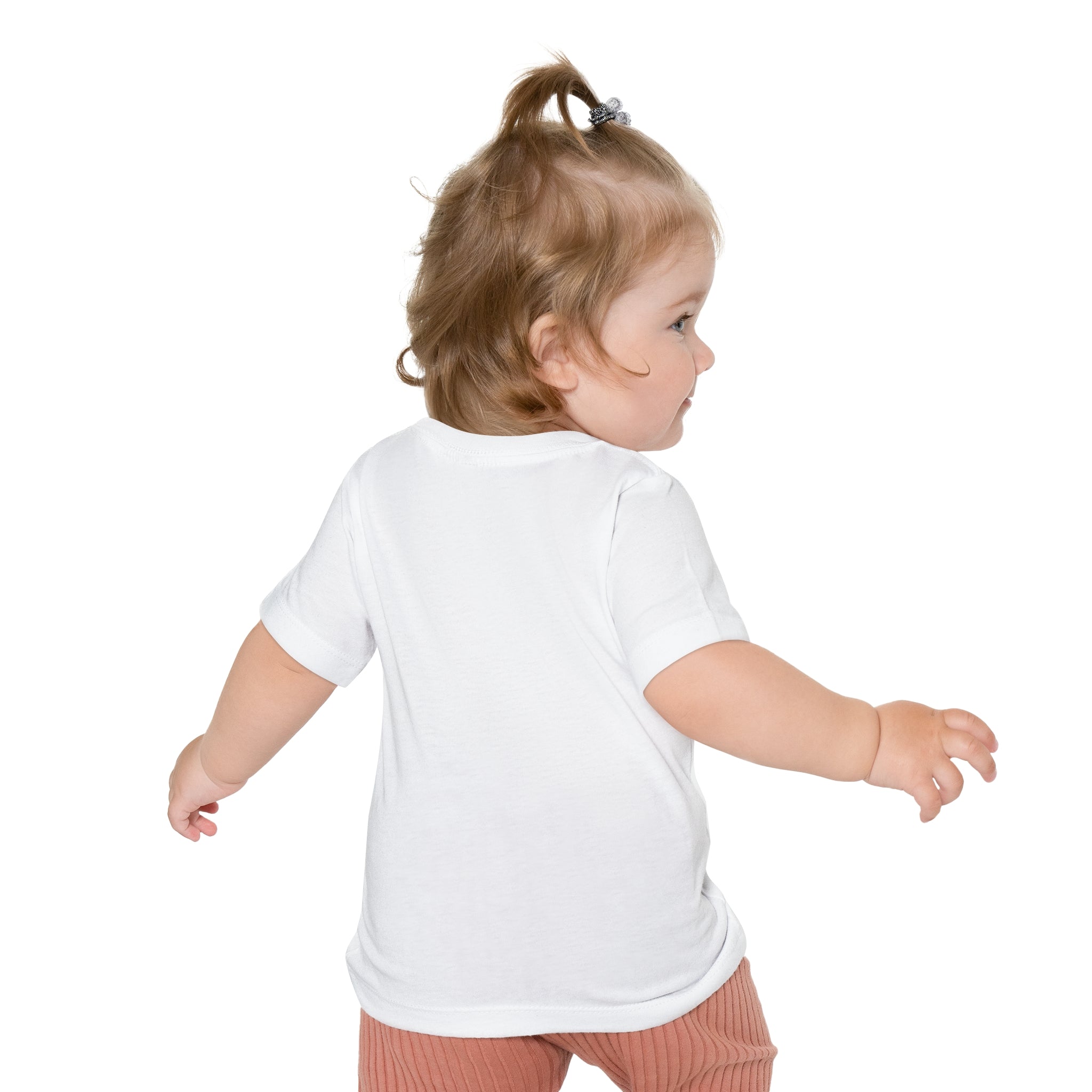 Baby T-Shirt — Colorful Rainbow Donkey Cute Farm Animal Tee for Infants
