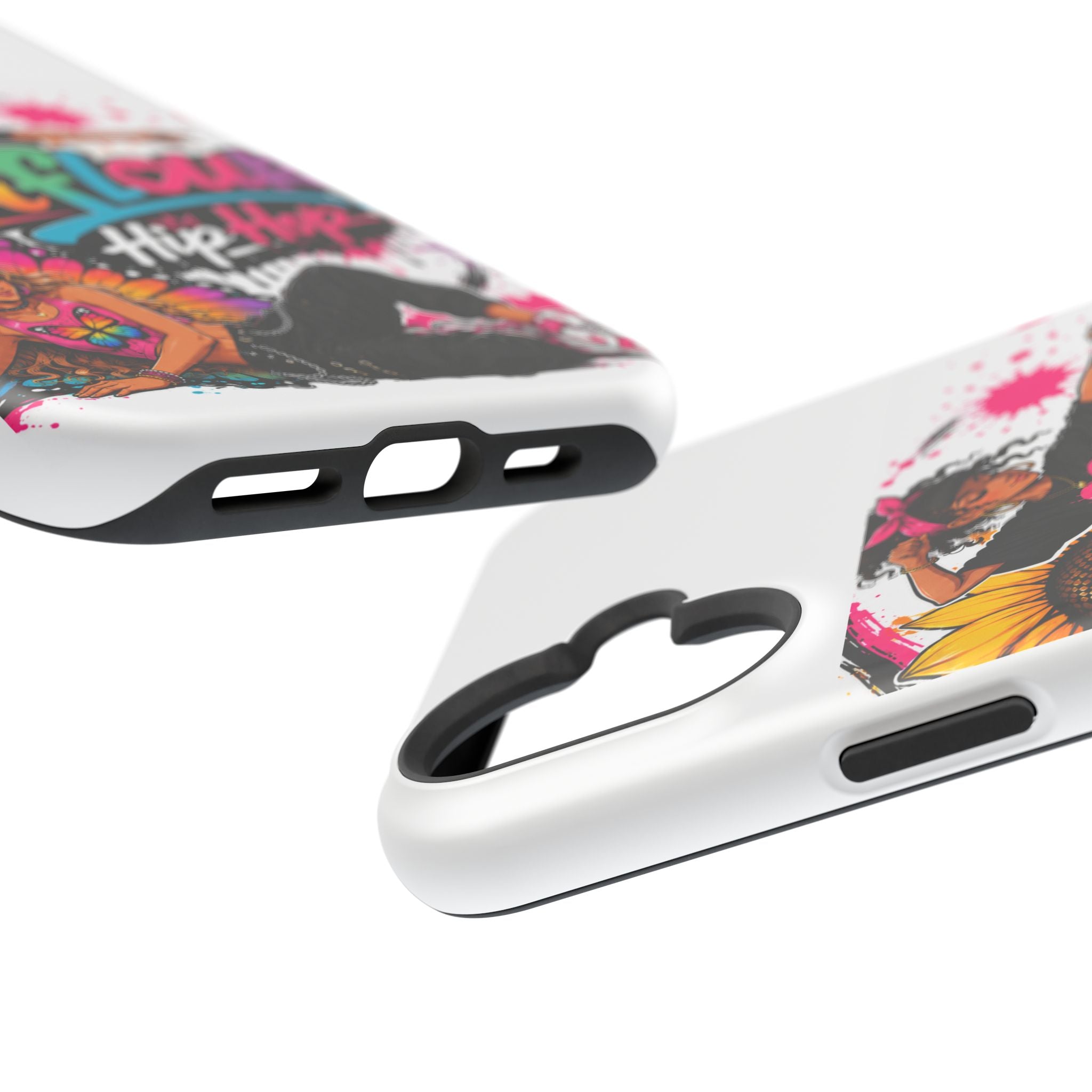 Sunflower Hip Hop Phone Case — Impact-Resistant Protective Case
