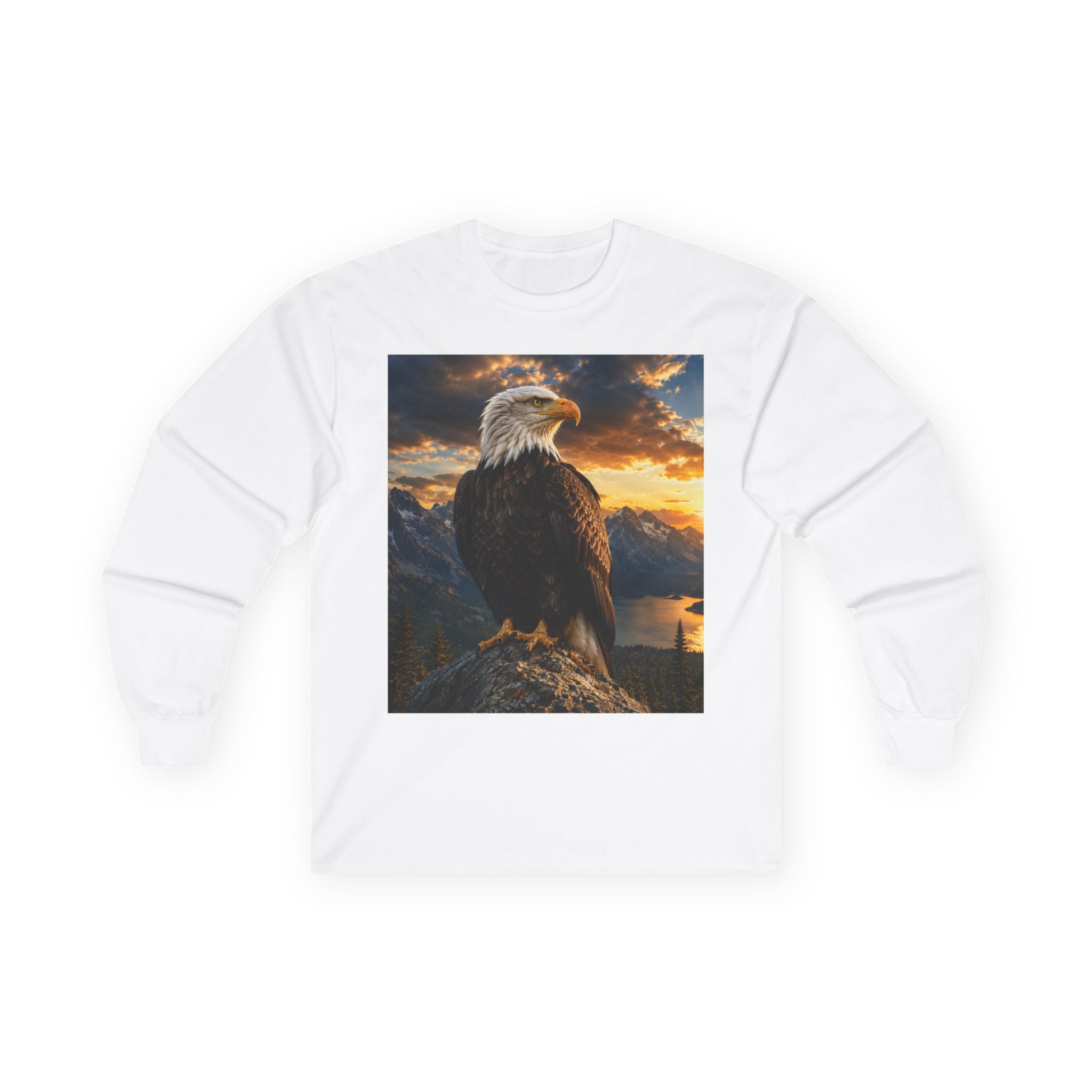 Eagle Sunset Long Sleeve Tee