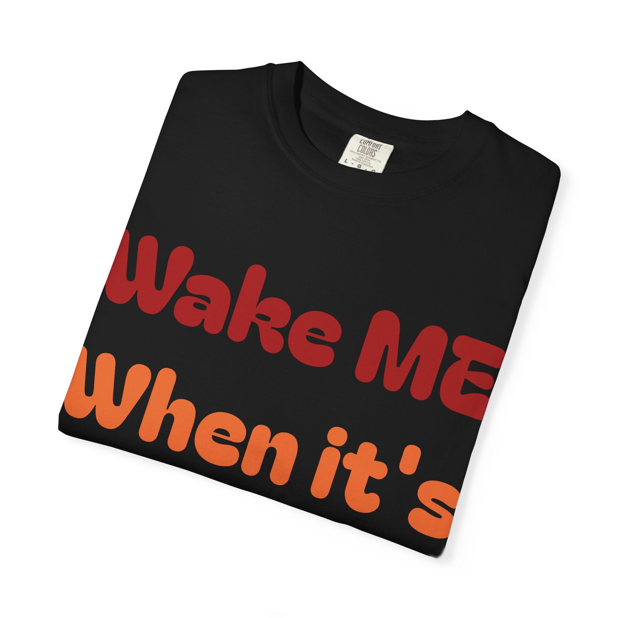 Wake Me When It's Friyay! T-Shirt — 'Midnight Run' Retro Graphic Tee