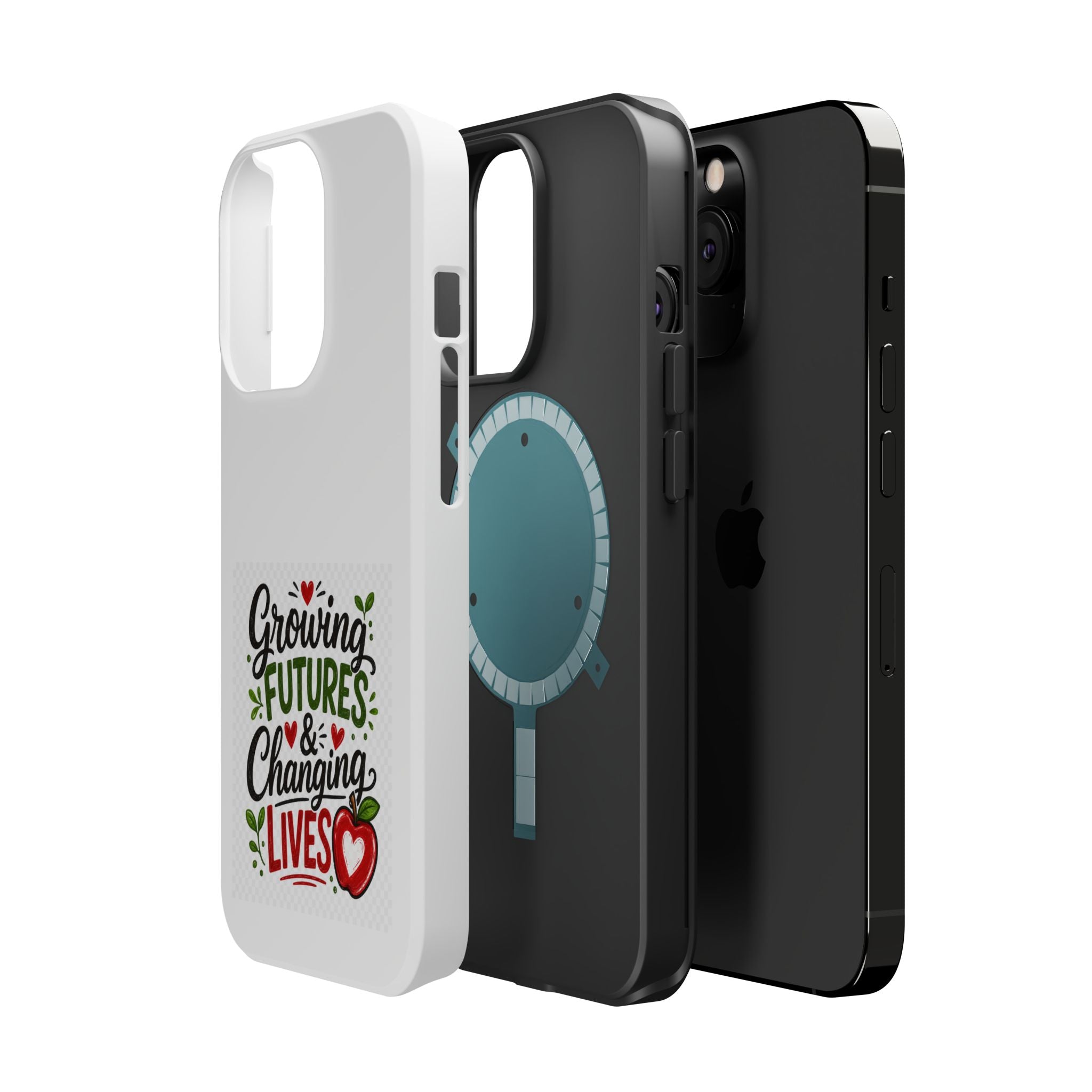 Phone Case — "Growing Futures & Changing Lives" Teacher Appreciation Magnetic Impact-Resistant Case
