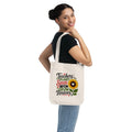 Teacher Tote Bag — "Teachers Plant Seeds That Grow Forever" Organic Canvas Reusable Gift