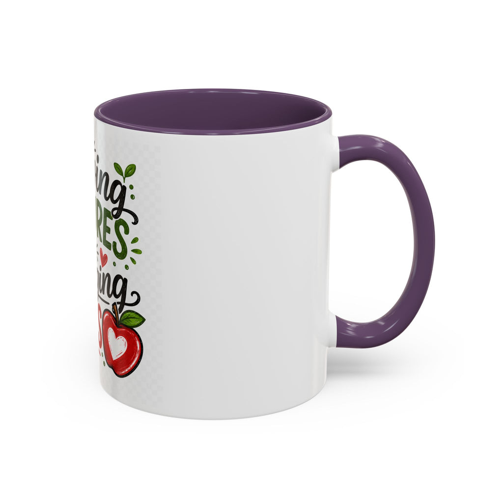 Growing Futures & Changing Lives Coffee Mug — Teacher Appreciation Accent Mug (11/15oz)